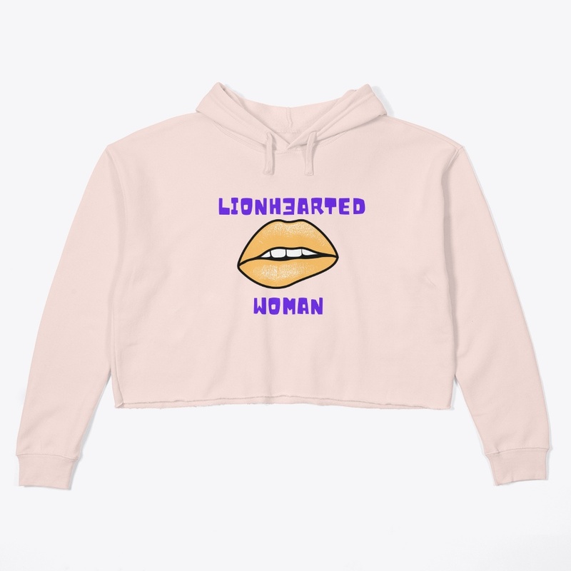 LionHearted Lips Crop Top