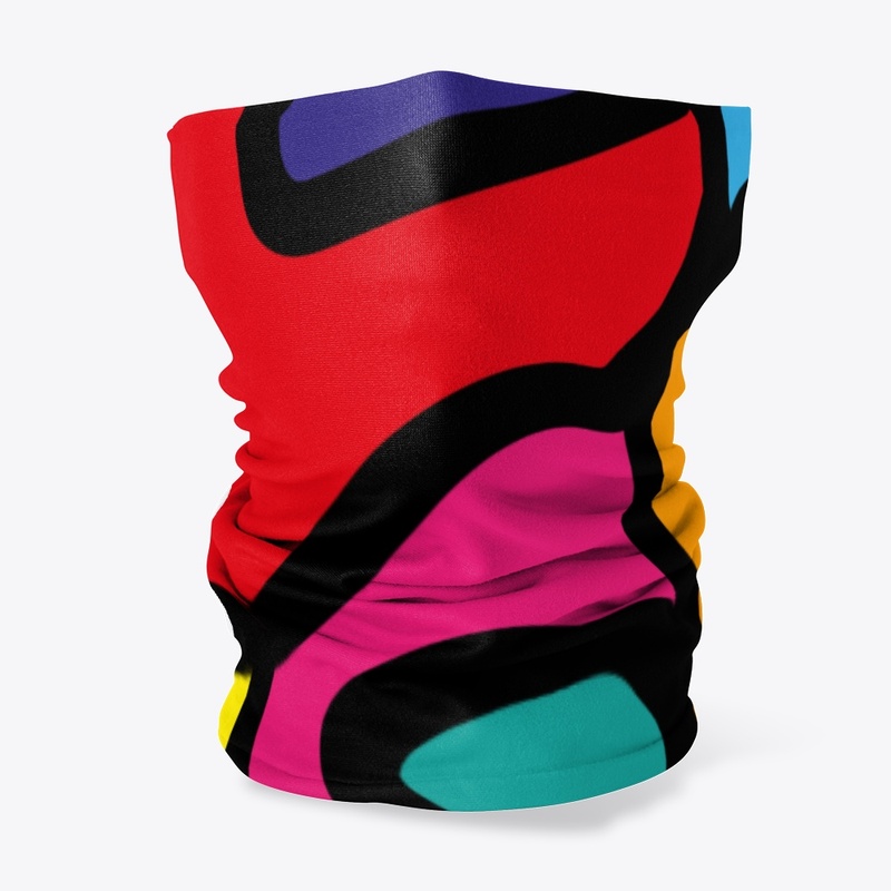 Colorful Abstract Floral-Art