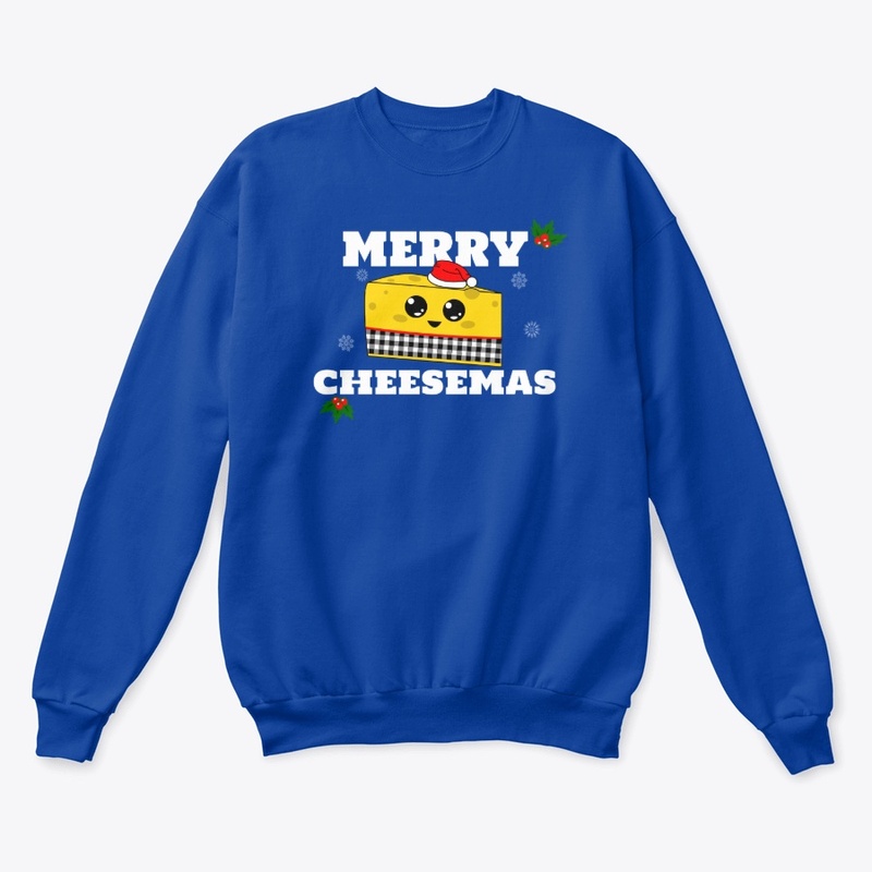 Funny Christmas Kawaii Merry Cheesemas