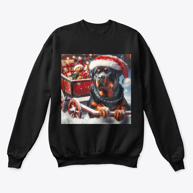 Rottweiler Santa