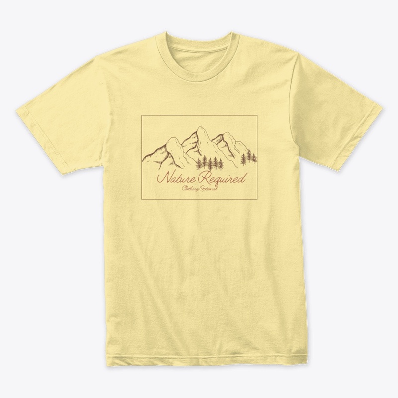 Nature Required Clothing Optional Sketch