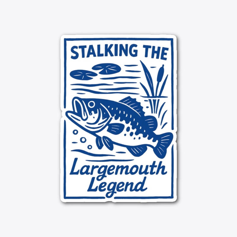 Stalking Largemouth Bass Tee