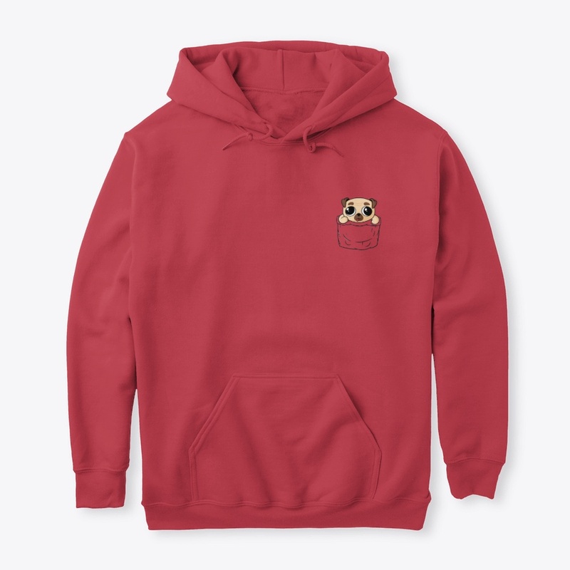 PUG IN THE POCKET HOODIE
