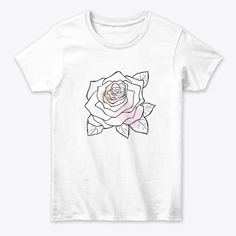 Rose Flower T Shirts