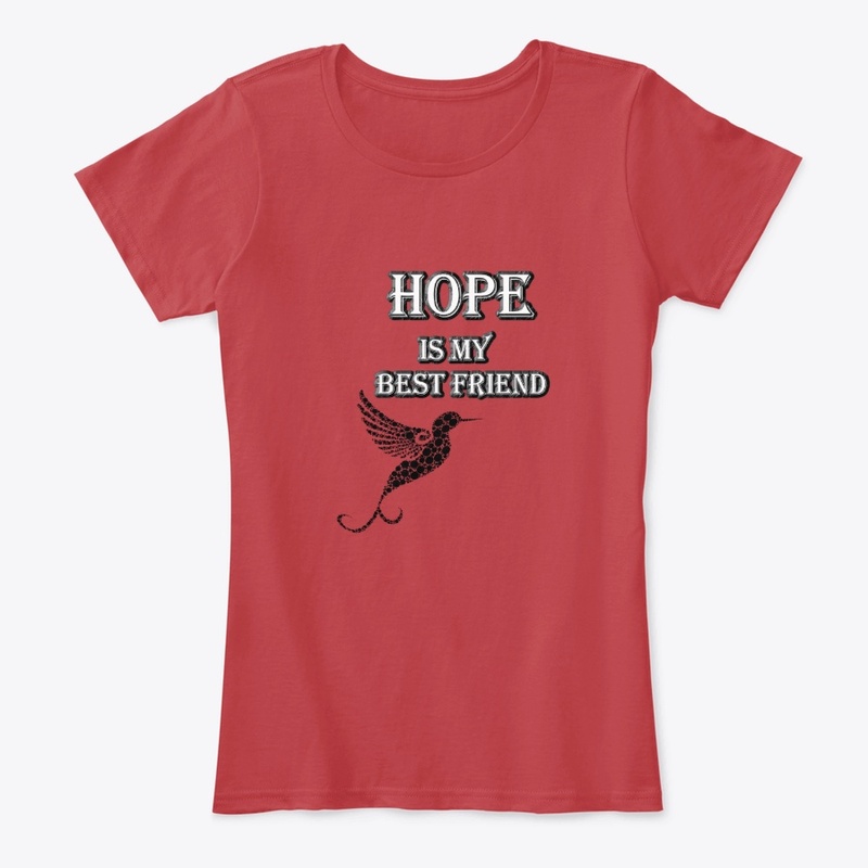 Hope is my best friend-Flying bird