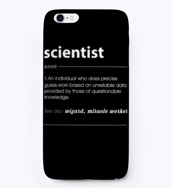 Scientist Funny Job Definition Gift