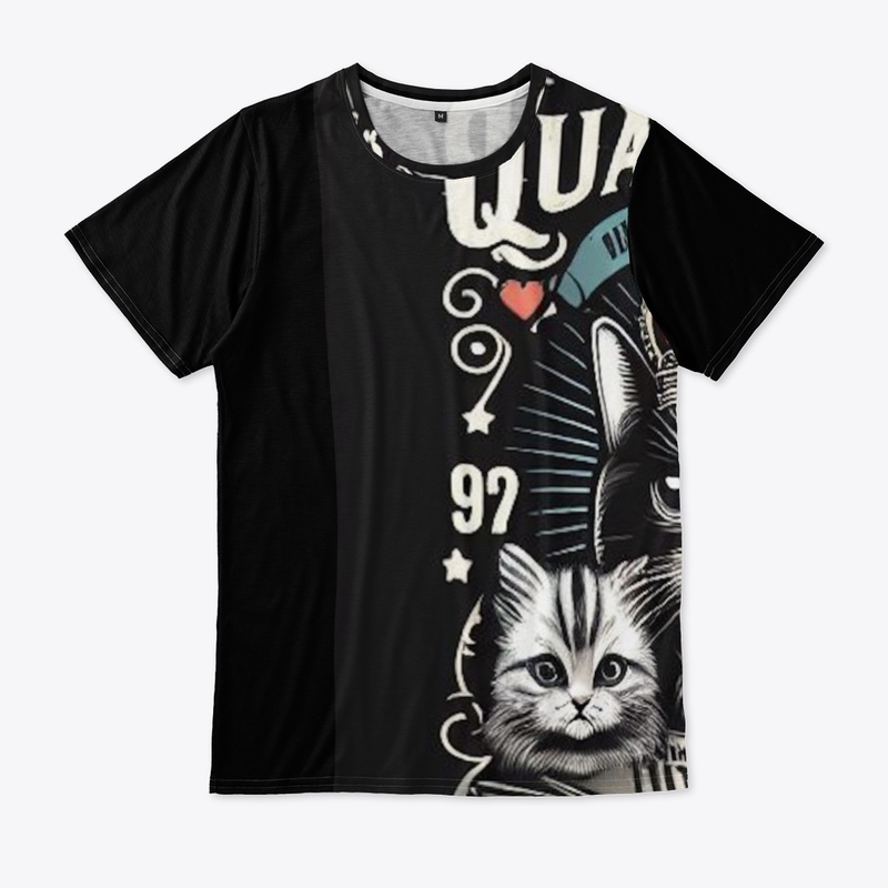 Quas Cat t shirt beautiful cats