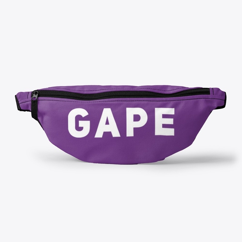 Gape white font
