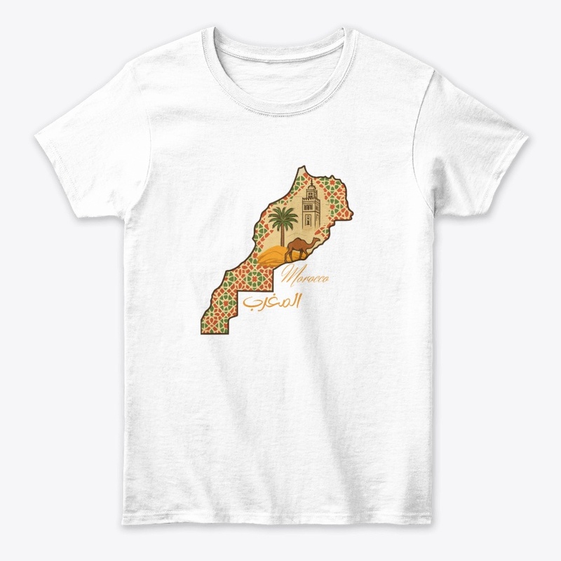 Morocco Map Vibes
