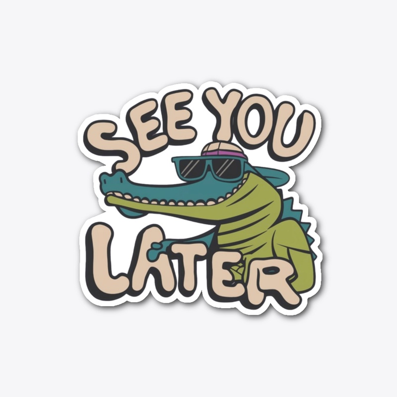 See You Later Alligator T-Shirt Mugs