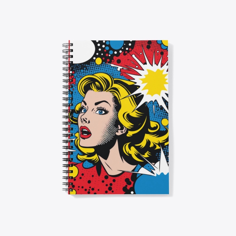  Roy Lichtenstein Inspired Comic Book