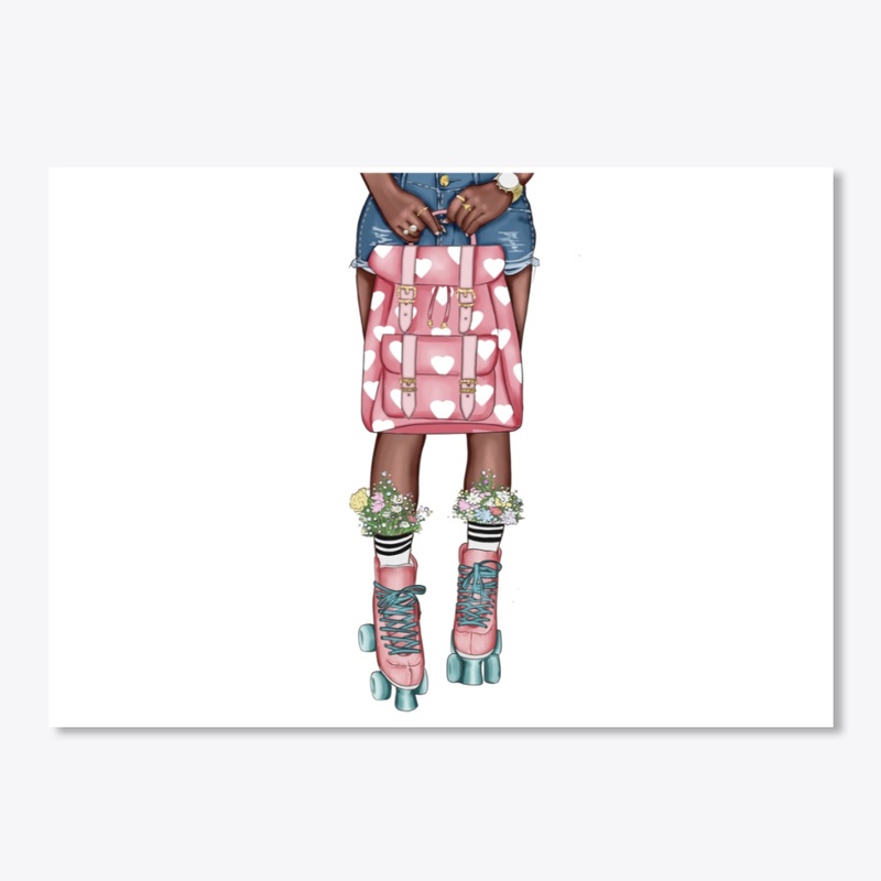 BEAUTIFUL SKATE GIRL