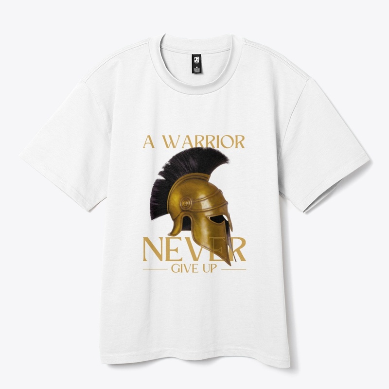 Never Give Up T- Shirt Design 