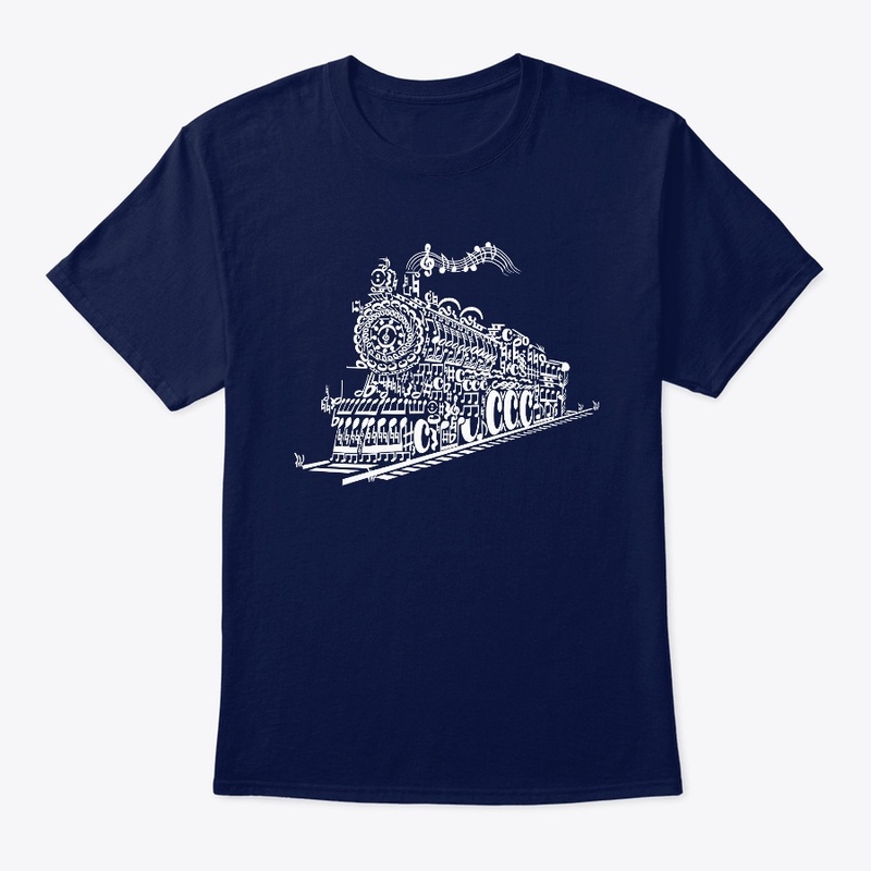 Train Song Creative Art Design