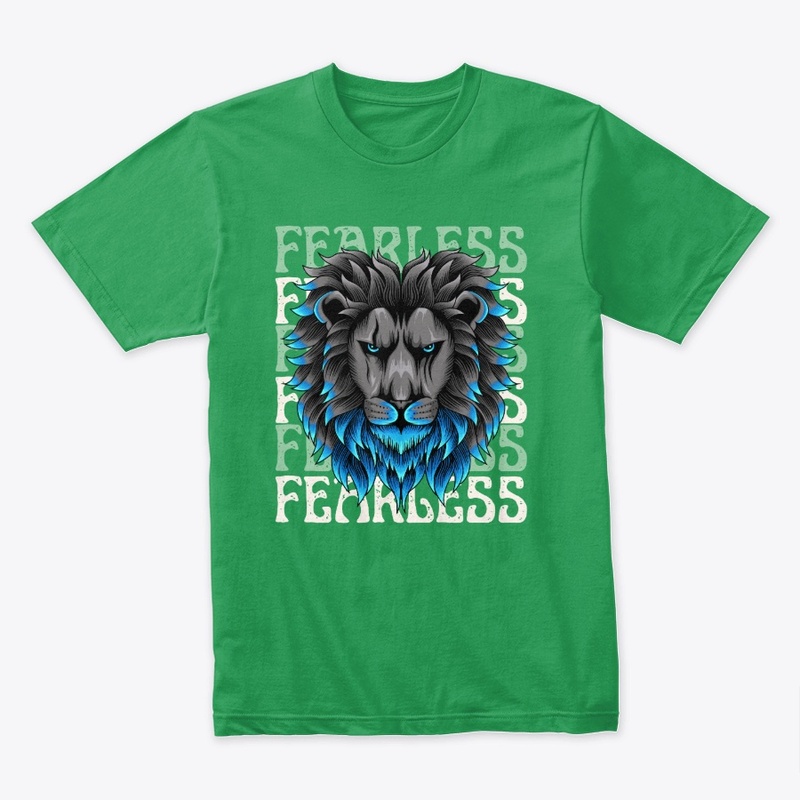 Fearless lion