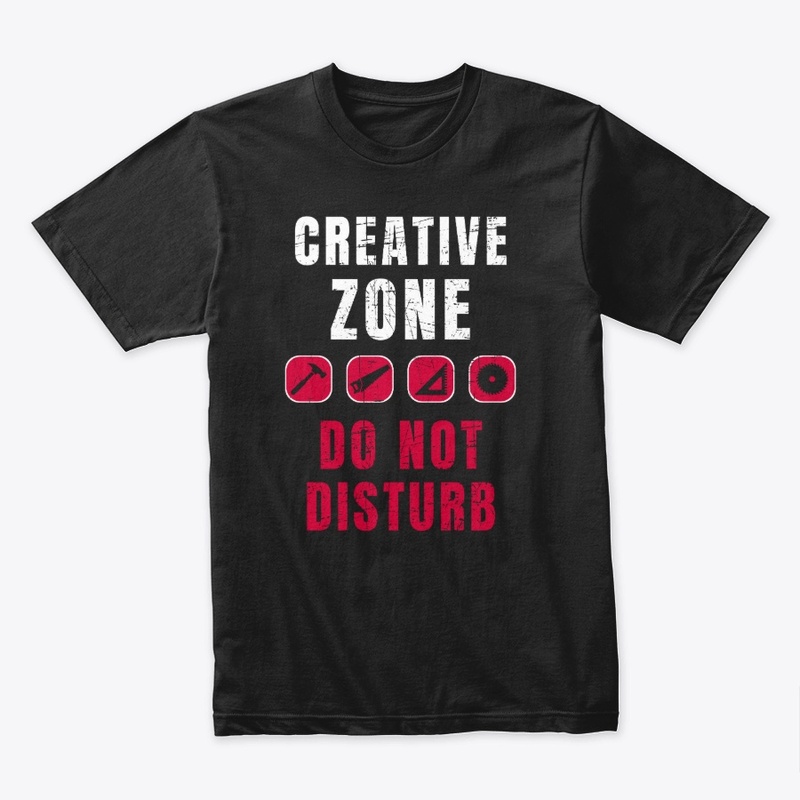 'Creative Zone – Do Not Disturb' design