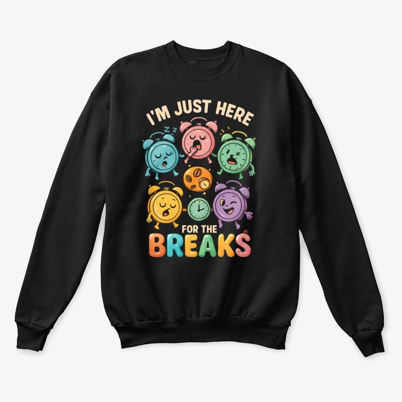 Funny Clocks Humor Graphic Tee