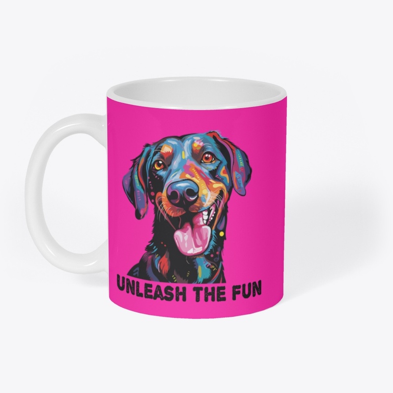 Unleash the Fun - Happy Labrador Print