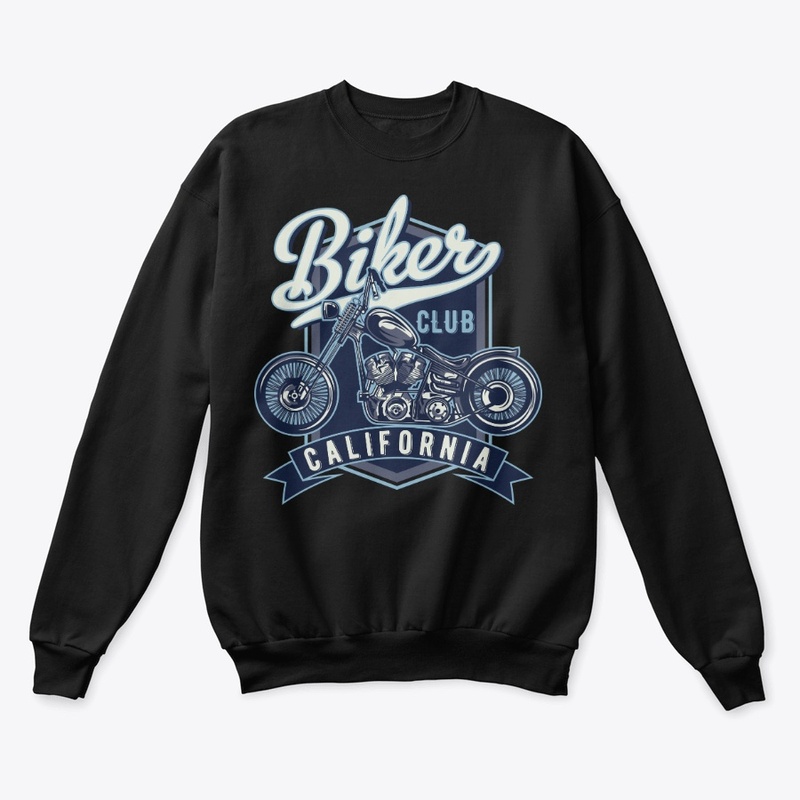 Biker Club California T-shirt design