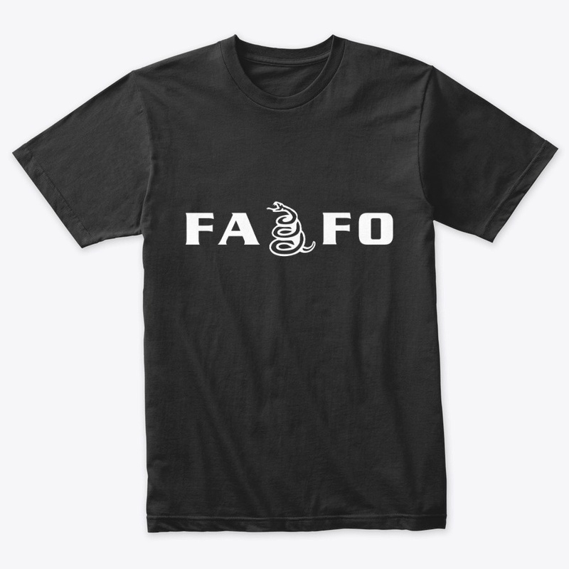 FAFO 2A - White/Black