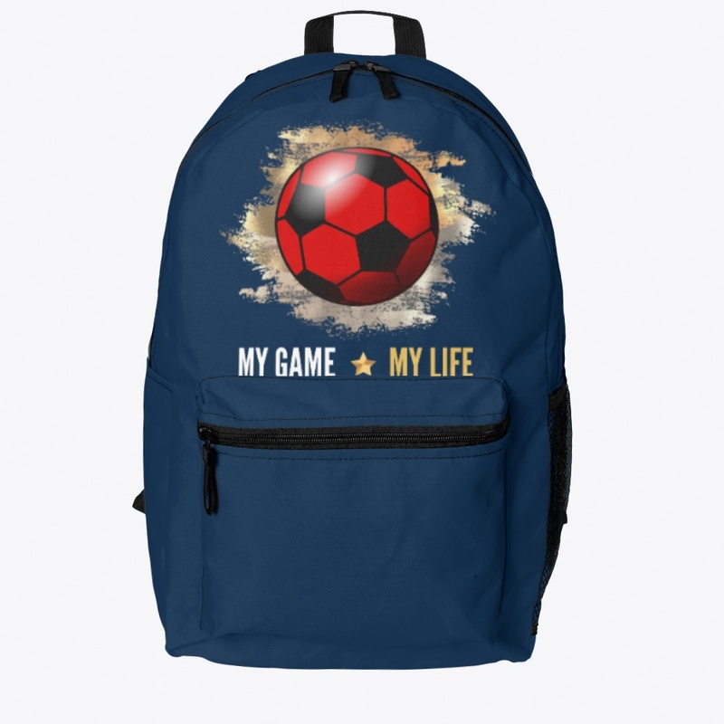 Soccer-Red Ball- My Game-My Life