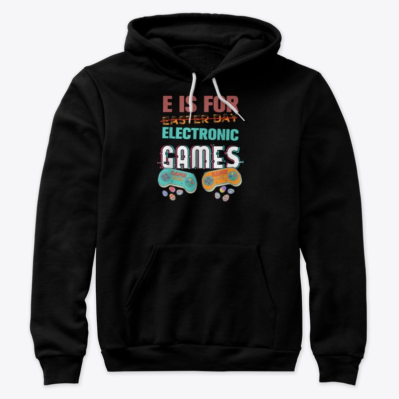 E Is For Electronic GameEasters  T-Shirt
