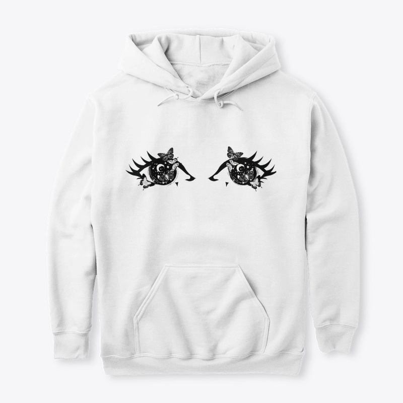 Butterfly Moon Eyes Art