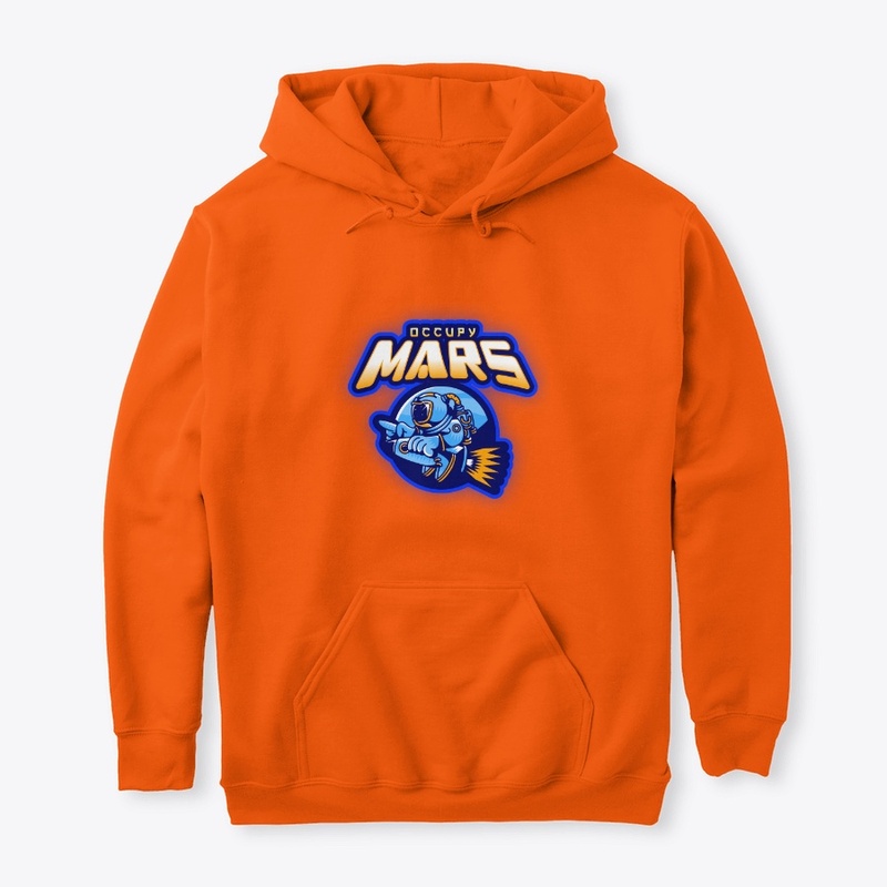 Occupy Mars Cartoon Shuttle