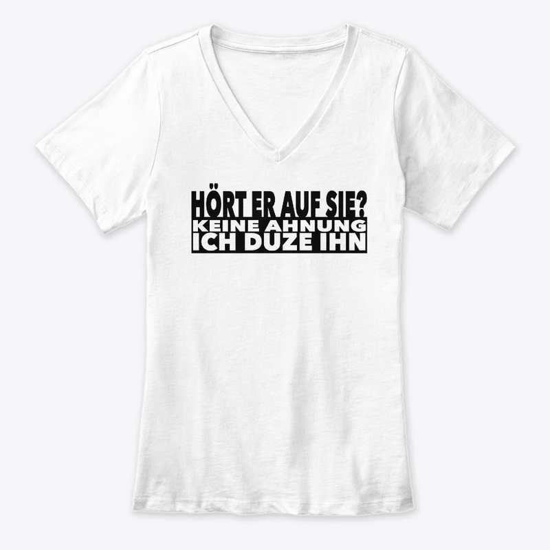 Hört er auf Sie? Weiss