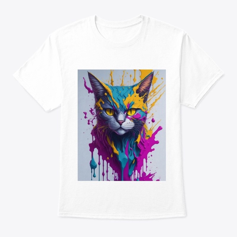 colorful cat
