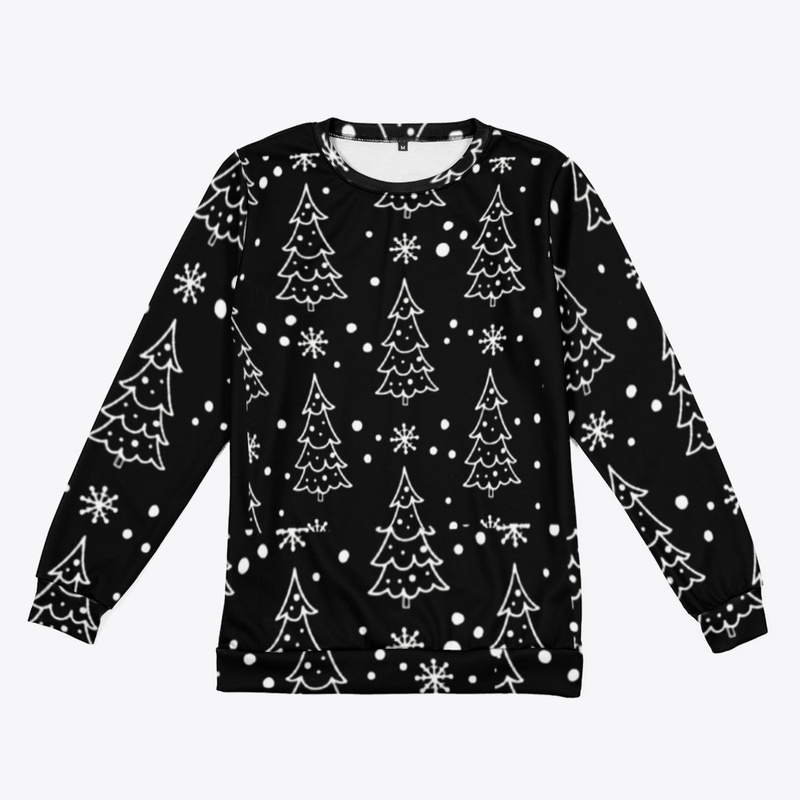 " Festive Christmas Tree Sweater"