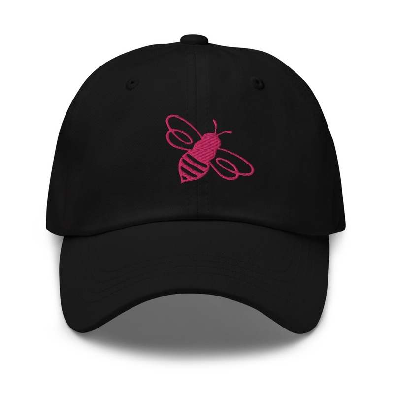 Bee Baseball Cap- Multiple Colors