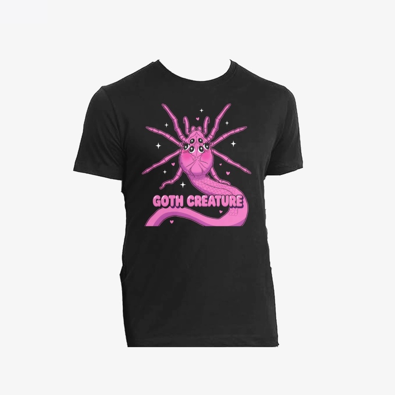 Kawaii Goth Creature Aesthetic Art