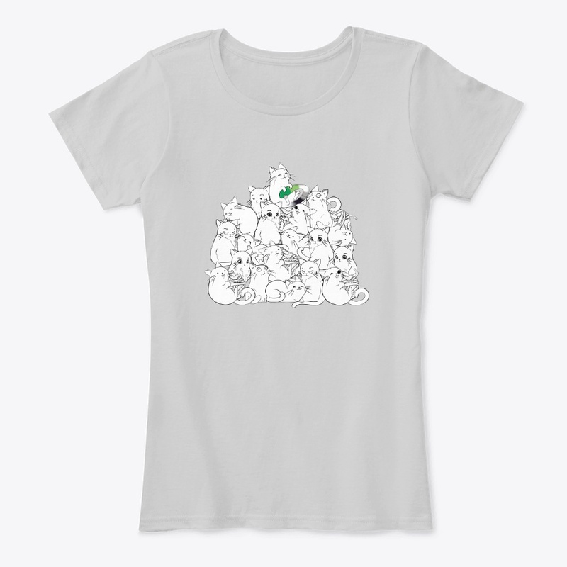 Cats with Aromantic flag support