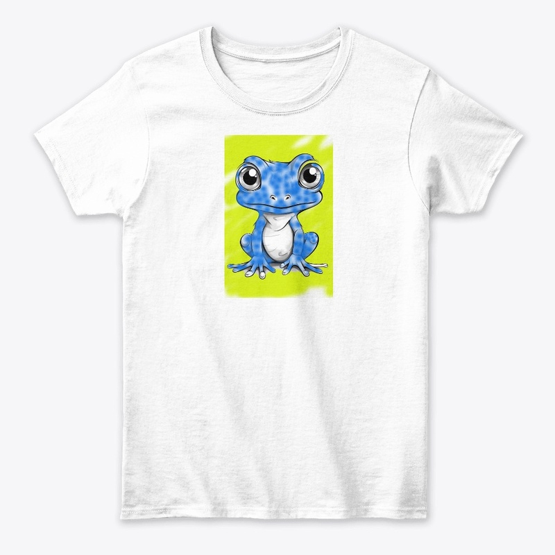 frog prints on asseccrioes & t-shirts