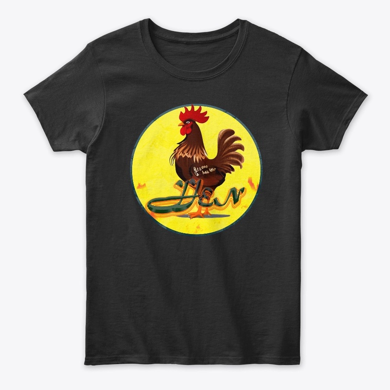 T-shirt Design Hen 