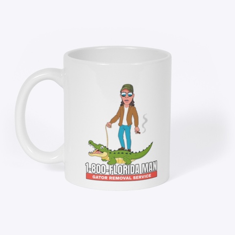 Fl Man Mug White T-Shirt Front