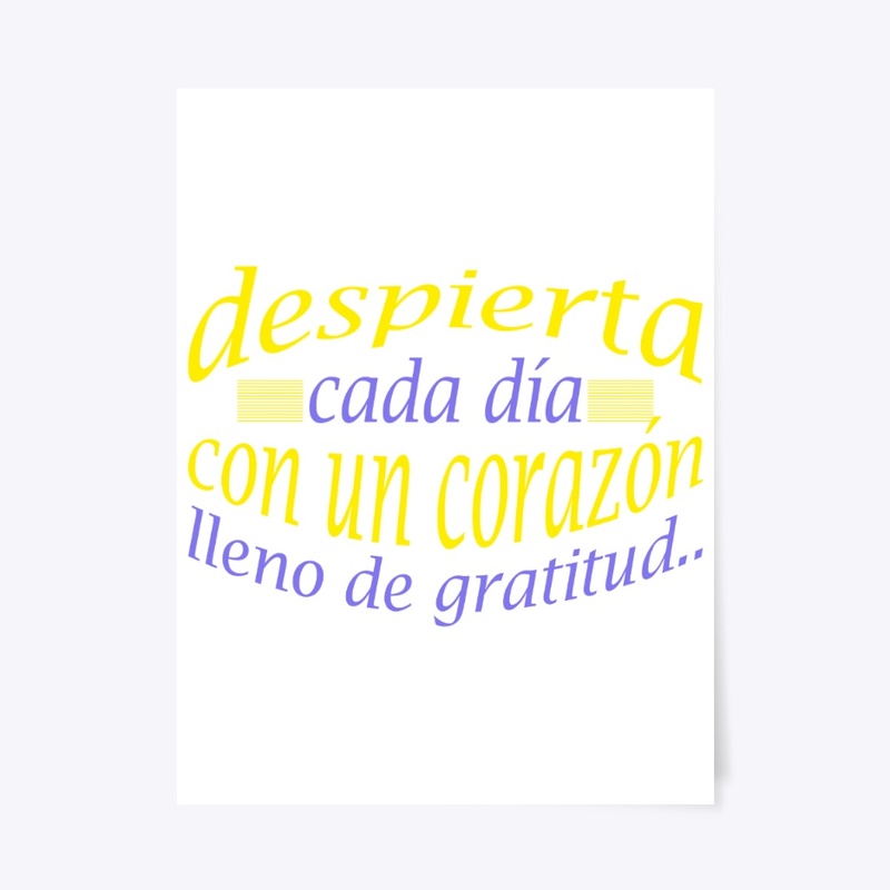 Despierta Cada Día  Camisetas Positivas 