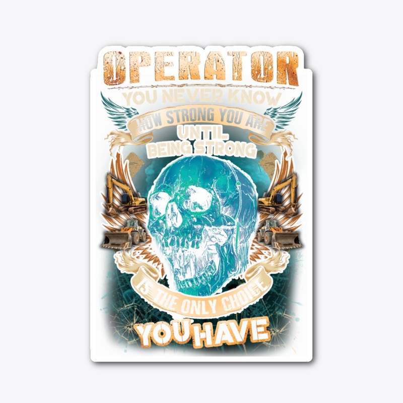 Operator Being Strong Hoodie