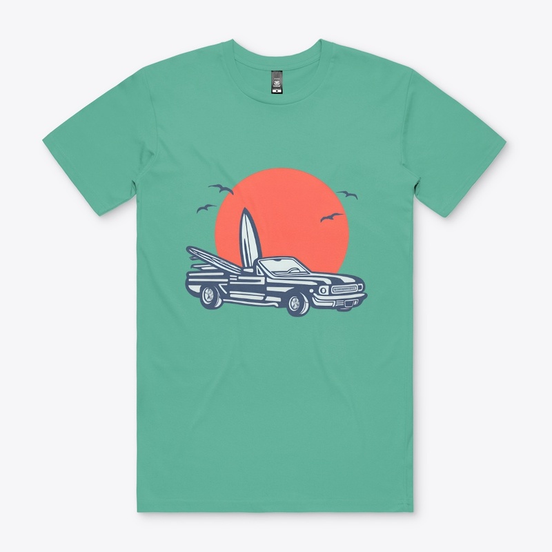 Retro Summer Beach Vibes T-Shirt