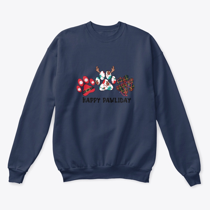 Happy Pawliday, Dog Mom Christmas