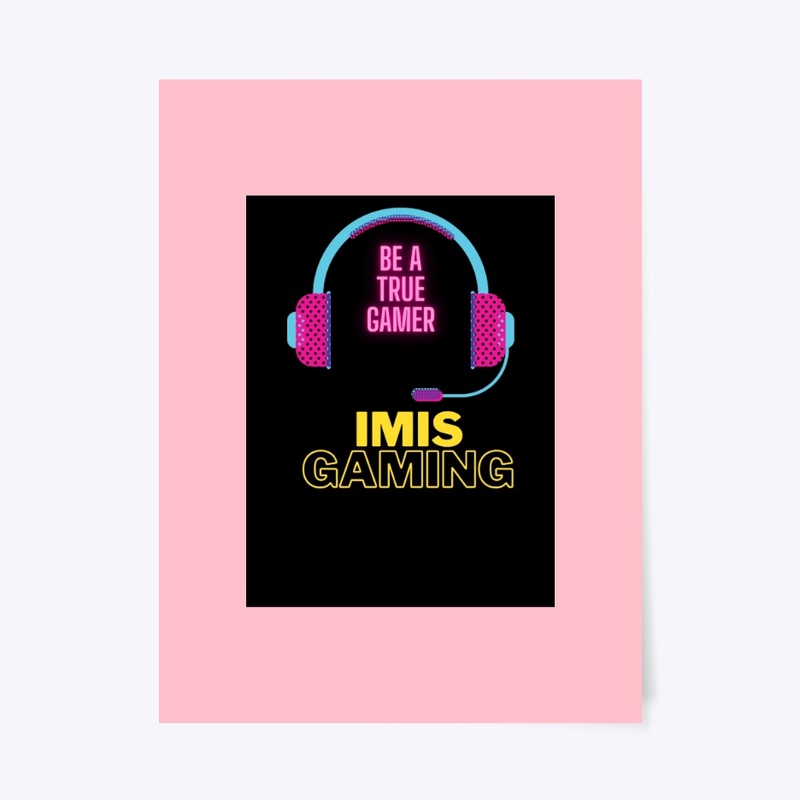 (be a true gaming) poster