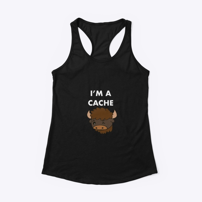 I’m A Cache Bison (white text)