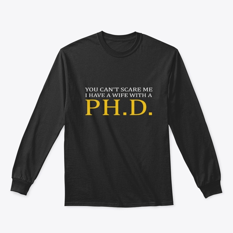 Funny Husband Wife Ph.D. Pride Design
