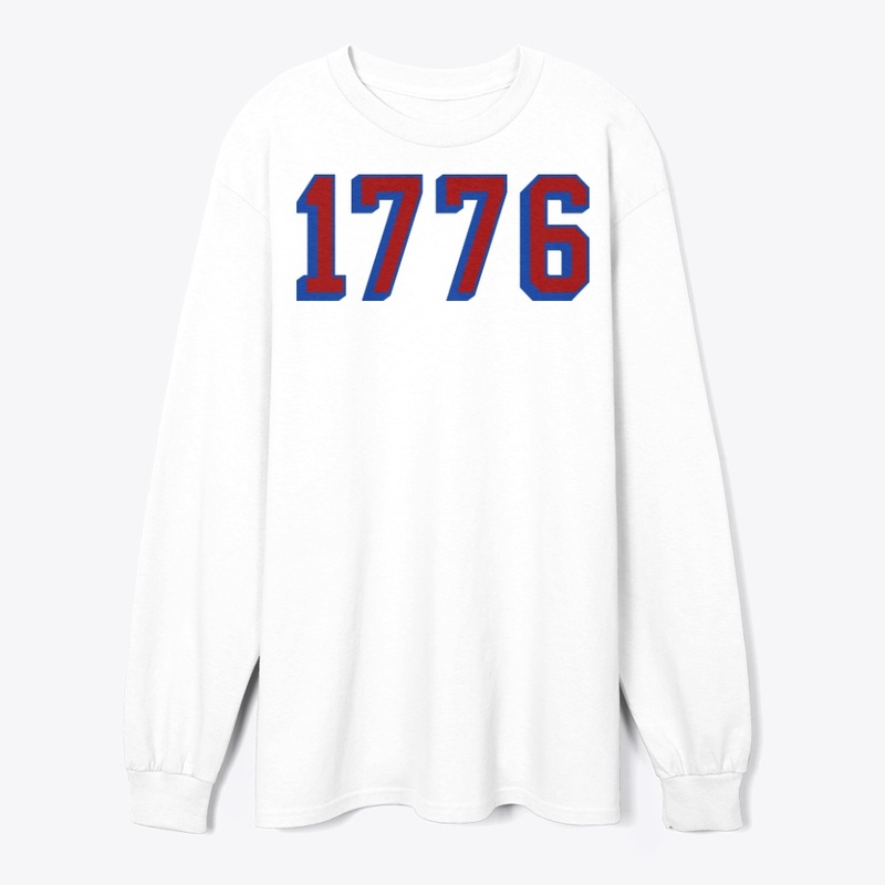 Patriot Proud Number 1776 Bold Tee