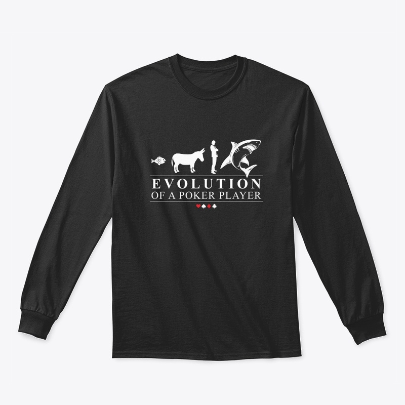 Evolution of a Poker Player