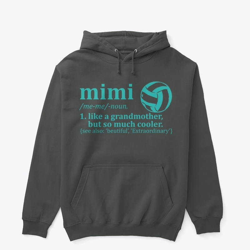 Mimi Grandma Volleyball Gift