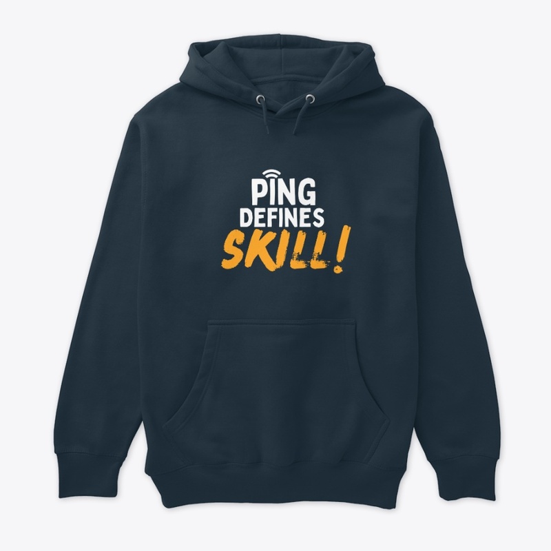 Ping Defines Skill — Gamer Tee