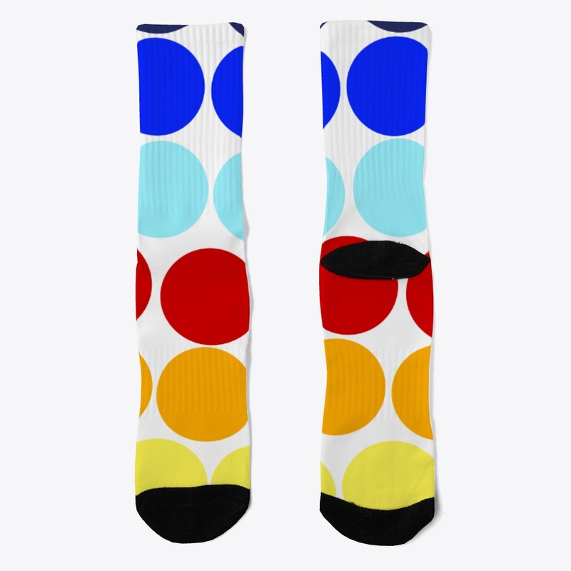 Rainbow Colored Dots