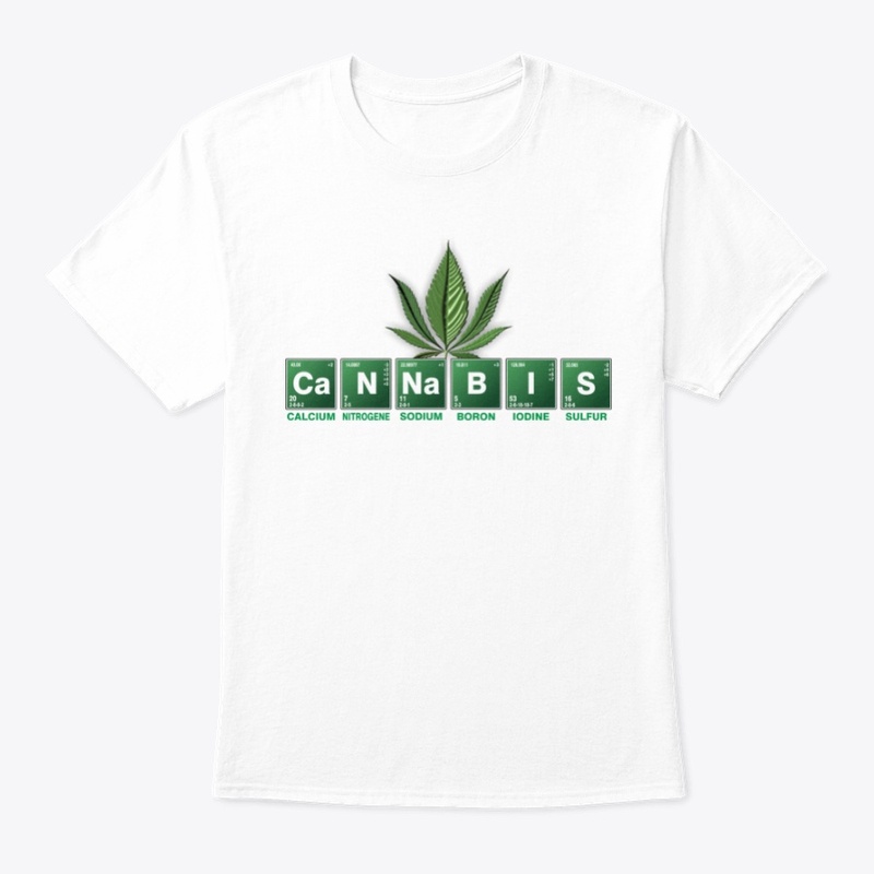 Camiseta COMPOSICION QUIMICA DEL CANABIS